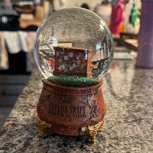 Taylor Swift Eras Tour Piano Snow Globe